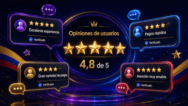 Opiniones de usuarios de MiCasino Ecuador con valoraciones sobre juegos, pagos y atención al cliente.
